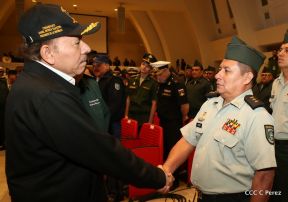 Acto del 39 aniversario de constitución del Ejército de Nicaragua