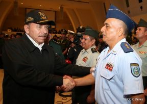 Acto del 39 aniversario de constitución del Ejército de Nicaragua