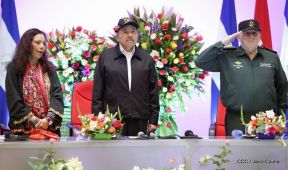 Acto del 39 aniversario de constitución del Ejército de Nicaragua