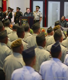 Acto del 39 aniversario de constitución del Ejército de Nicaragua