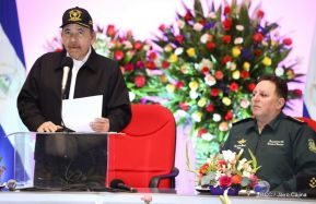 Acto del 39 aniversario de constitución del Ejército de Nicaragua