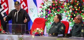 Acto del 39 aniversario de constitución del Ejército de Nicaragua