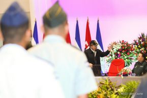 Acto del 39 aniversario de constitución del Ejército de Nicaragua