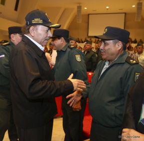 Acto del 39 aniversario de constitución del Ejército de Nicaragua
