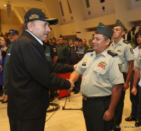 Acto del 39 aniversario de constitución del Ejército de Nicaragua