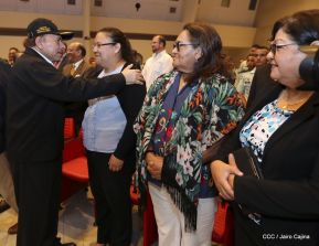 Acto del 39 aniversario de constitución del Ejército de Nicaragua