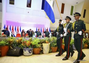 Acto del 39 aniversario de constitución del Ejército de Nicaragua