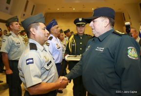 Acto del 39 aniversario de constitución del Ejército de Nicaragua