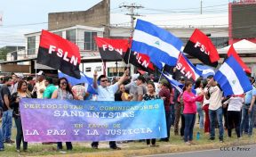 Periodistas sandinistas se pronuncian en defensa de la paz y la justicia