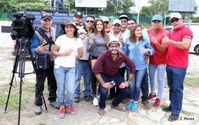 Periodistas sandinistas se pronuncian en defensa de la paz y la justicia
