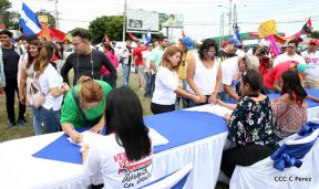 Periodistas sandinistas se pronuncian en defensa de la paz y la justicia