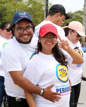Periodistas sandinistas se pronuncian en defensa de la paz y la justicia