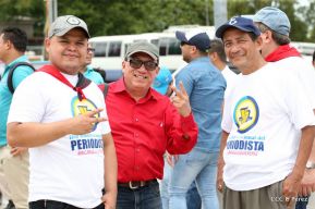 Periodistas sandinistas se pronuncian en defensa de la paz y la justicia