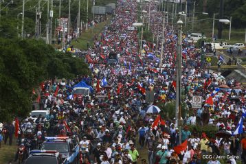 Nicaragua clama Paz, Vida y Justicia en caminatas multitudinarias para demandar castigo para los terroristas golpistas
