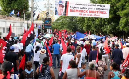 Nicaragua clama Paz, Vida y Justicia en caminatas multitudinarias para demandar castigo para los terroristas golpistas