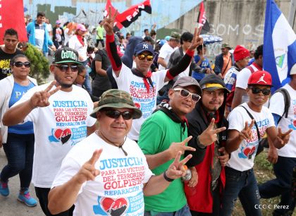 Nicaragua clama Paz, Vida y Justicia en caminatas multitudinarias para demandar castigo para los terroristas golpistas
