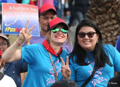 Nicaragua clama Paz, Vida y Justicia en caminatas multitudinarias para demandar castigo para los terroristas golpistas
