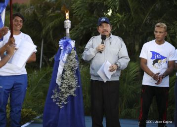 Antorcha de la Libertad Centroamericana, el fuego que llevamos en el corazón todos los nicaragüenses