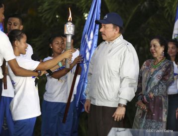 Antorcha de la Libertad Centroamericana, el fuego que llevamos en el corazón todos los nicaragüenses