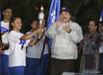 Antorcha de la Libertad Centroamericana, el fuego que llevamos en el corazón todos los nicaragüenses
