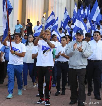 Antorcha de la Libertad Centroamericana, el fuego que llevamos en el corazón todos los nicaragüenses