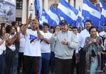 Antorcha de la Libertad Centroamericana, el fuego que llevamos en el corazón todos los nicaragüenses