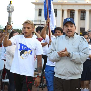 Antorcha de la Libertad Centroamericana, el fuego que llevamos en el corazón todos los nicaragüenses