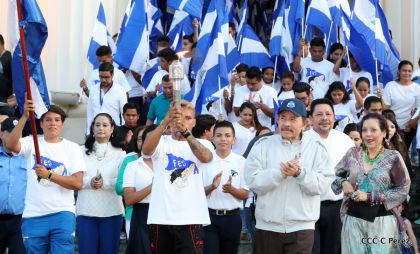 Antorcha de la Libertad Centroamericana, el fuego que llevamos en el corazón todos los nicaragüenses