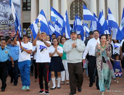 Antorcha de la Libertad Centroamericana, el fuego que llevamos en el corazón todos los nicaragüenses