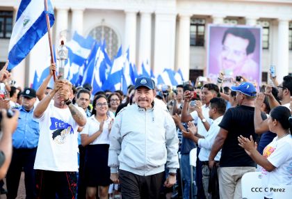 Antorcha de la Libertad Centroamericana, el fuego que llevamos en el corazón todos los nicaragüenses