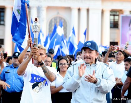 Antorcha de la Libertad Centroamericana, el fuego que llevamos en el corazón todos los nicaragüenses