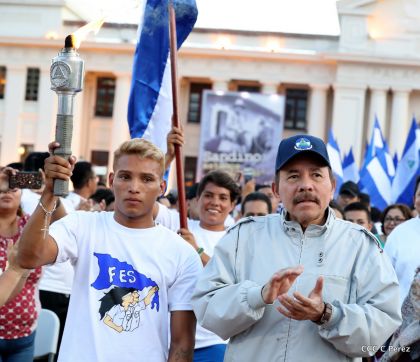 Antorcha de la Libertad Centroamericana, el fuego que llevamos en el corazón todos los nicaragüenses