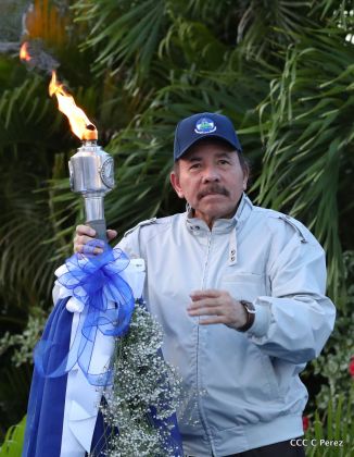 Antorcha de la Libertad Centroamericana, el fuego que llevamos en el corazón todos los nicaragüenses
