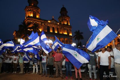 Antorcha de la Libertad Centroamericana, el fuego que llevamos en el corazón todos los nicaragüenses