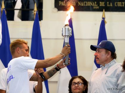 Antorcha de la Libertad Centroamericana, el fuego que llevamos en el corazón todos los nicaragüenses