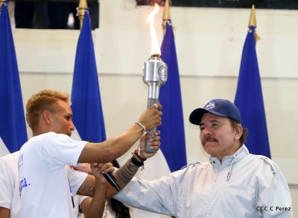 Antorcha de la Libertad Centroamericana, el fuego que llevamos en el corazón todos los nicaragüenses