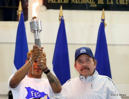Antorcha de la Libertad Centroamericana, el fuego que llevamos en el corazón todos los nicaragüenses