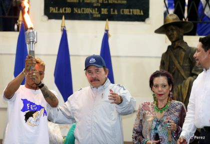 Antorcha de la Libertad Centroamericana, el fuego que llevamos en el corazón todos los nicaragüenses