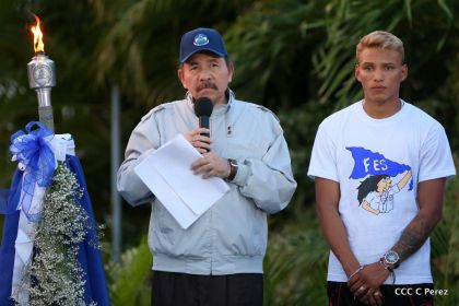 Antorcha de la Libertad Centroamericana, el fuego que llevamos en el corazón todos los nicaragüenses