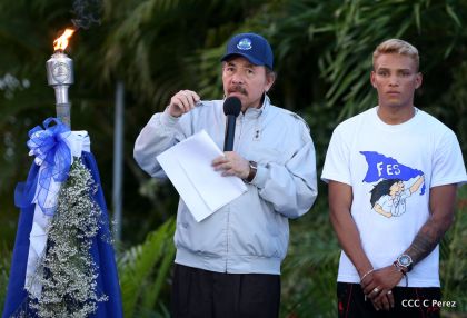 Antorcha de la Libertad Centroamericana, el fuego que llevamos en el corazón todos los nicaragüenses