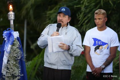 Antorcha de la Libertad Centroamericana, el fuego que llevamos en el corazón todos los nicaragüenses