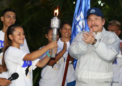 Antorcha de la Libertad Centroamericana, el fuego que llevamos en el corazón todos los nicaragüenses