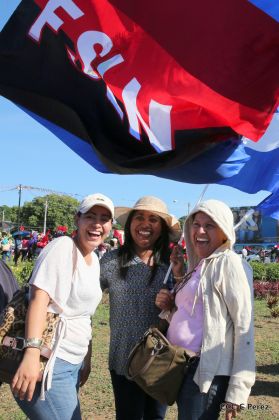¡Caminamos para honrar a nuestra Nicaragua Libre!