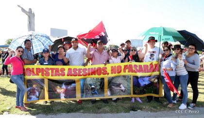 ¡Caminamos para honrar a nuestra Nicaragua Libre!