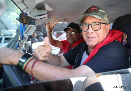 ¡Caminamos para honrar a nuestra Nicaragua Libre!