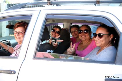 ¡Caminamos para honrar a nuestra Nicaragua Libre!