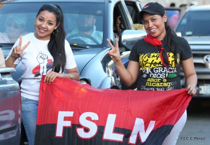 ¡Caminamos para honrar a nuestra Nicaragua Libre!