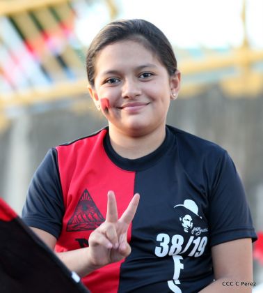 ¡Caminamos para honrar a nuestra Nicaragua Libre!