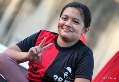 ¡Caminamos para honrar a nuestra Nicaragua Libre!