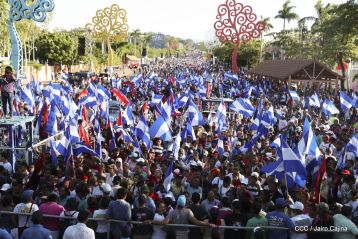 Nicaragüenses conmemoran el 162 aniversario de la Batalla de San Jacinto